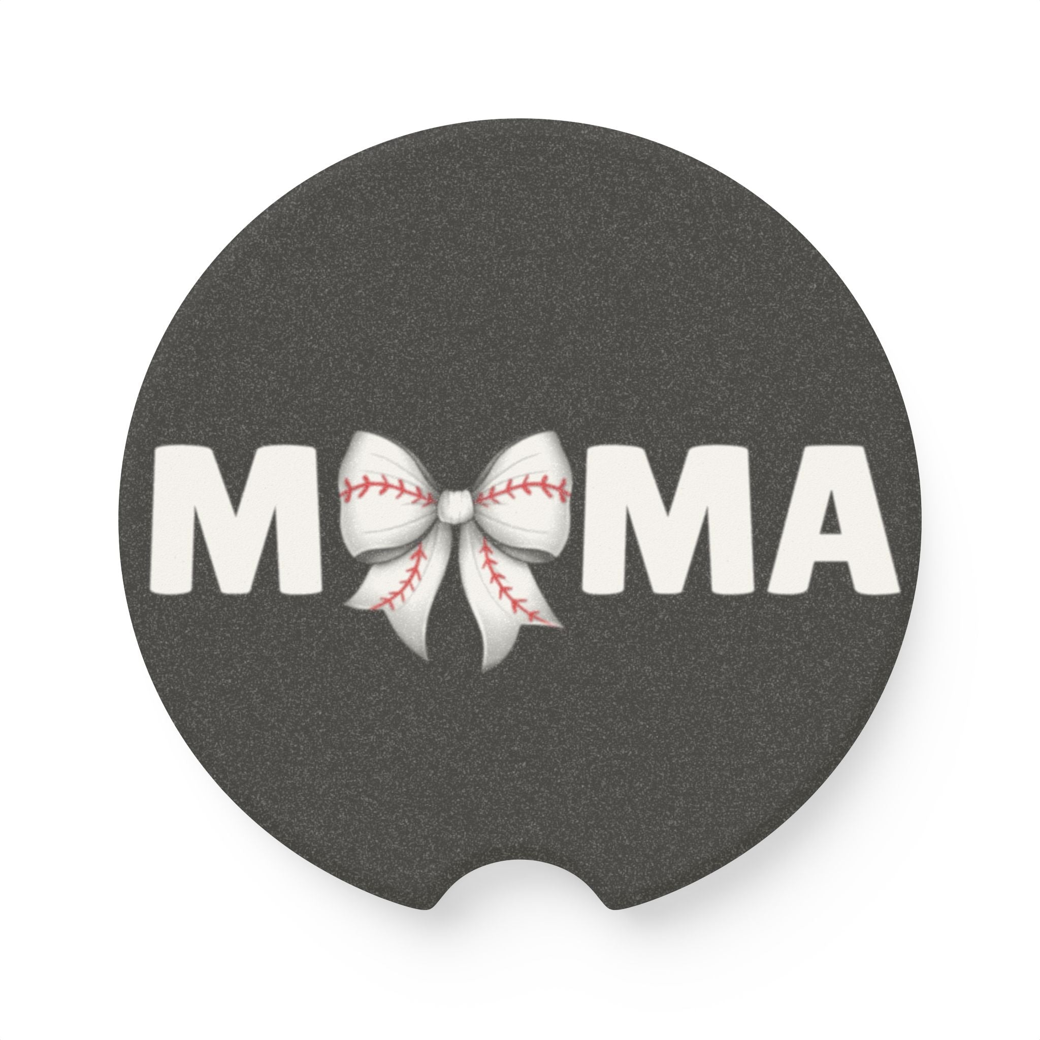 Baseball Mom Soapstone Car Coaster