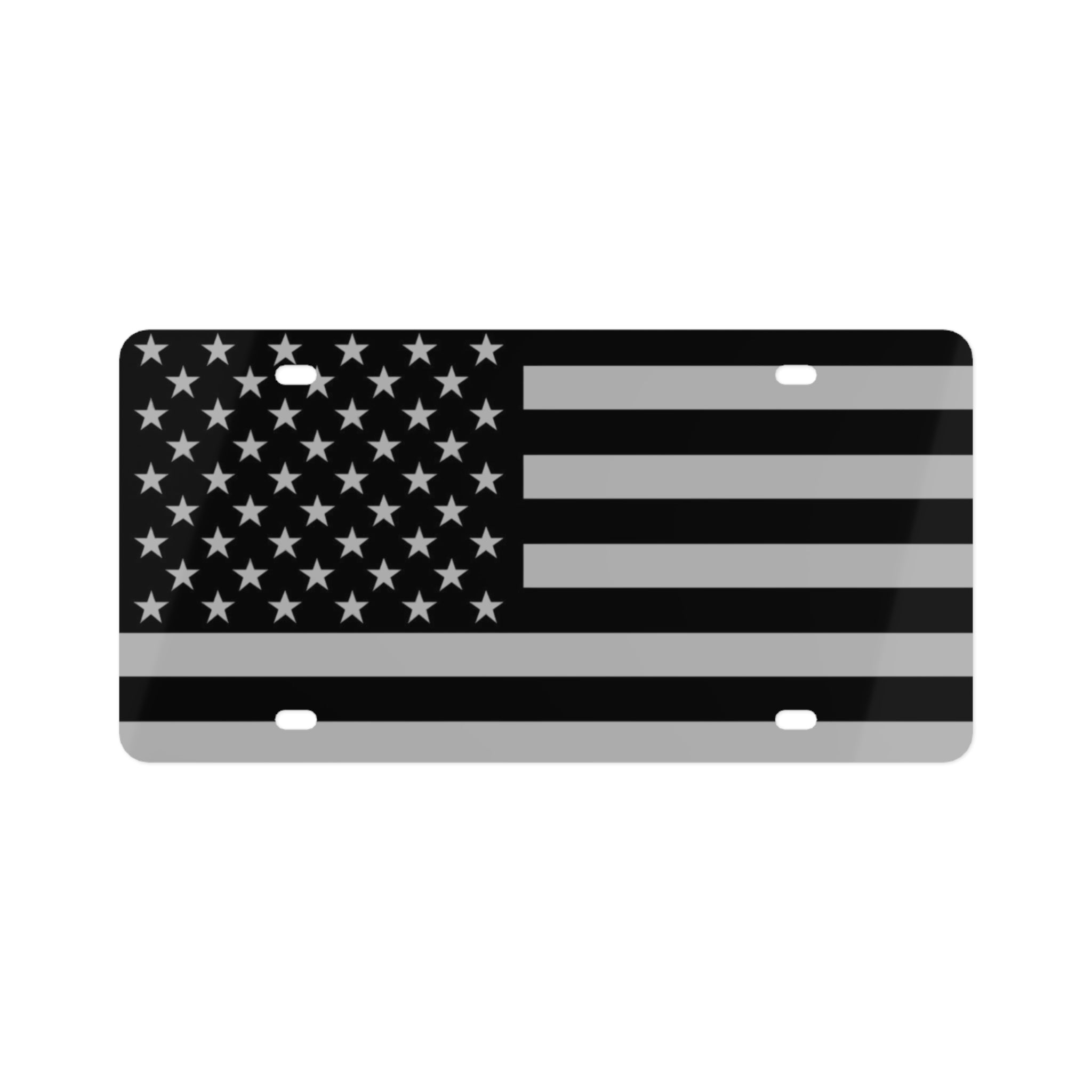 Patriotic License Plate