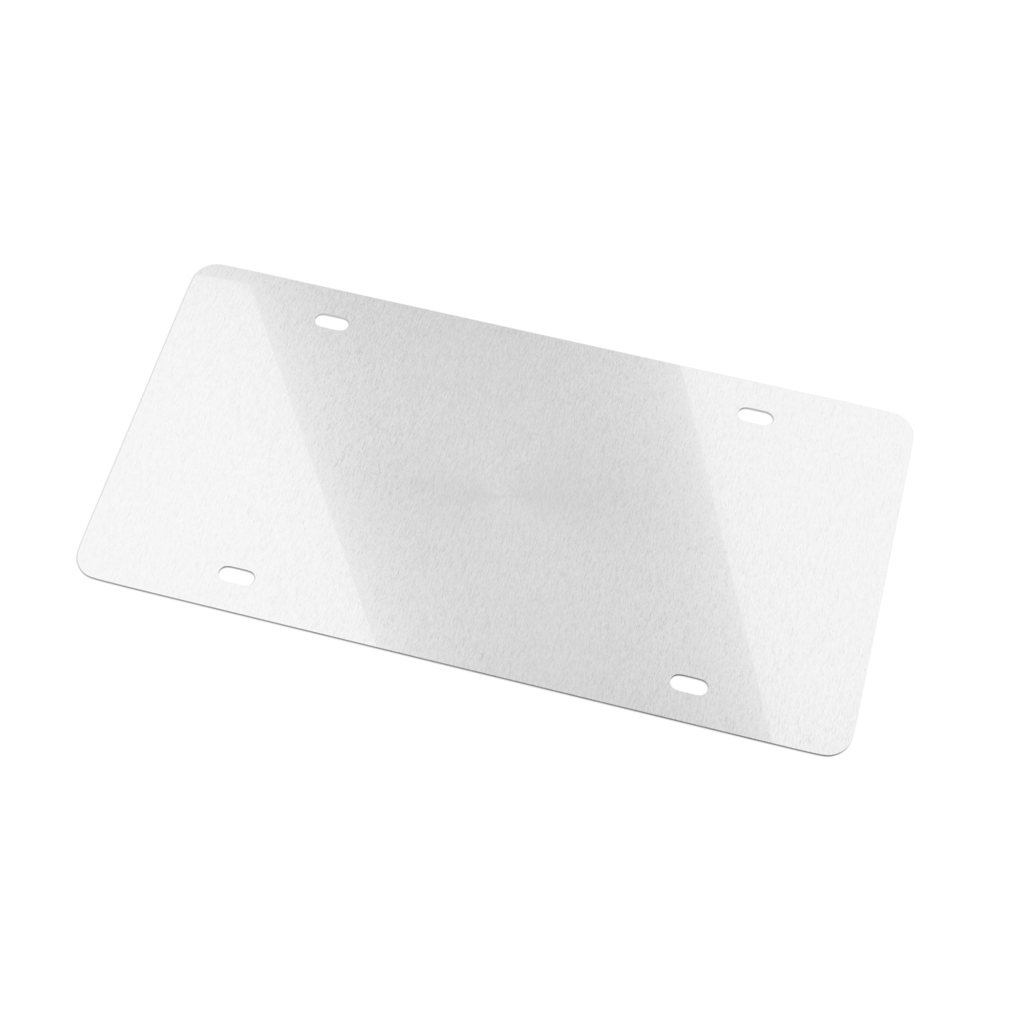 Pink Patriotic License Plate