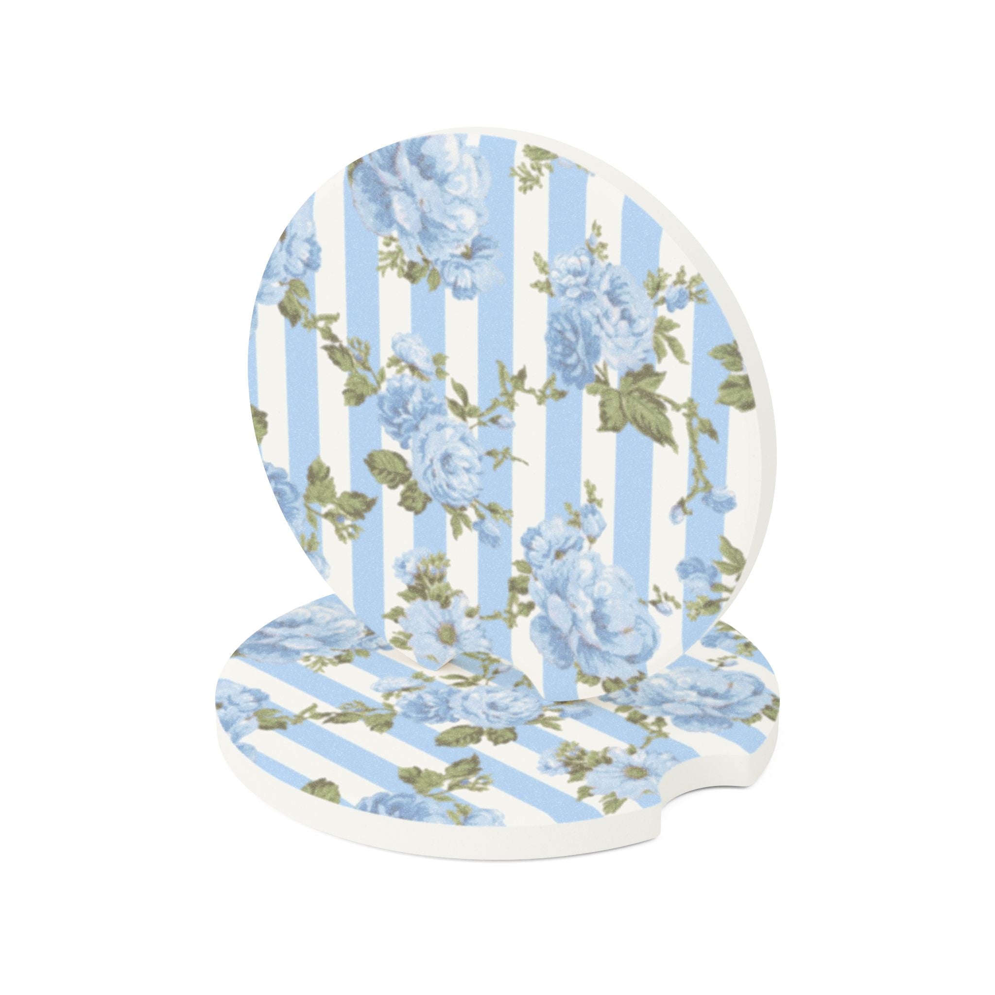 Blue Love Shack Fancy Soapstone Car Coaster