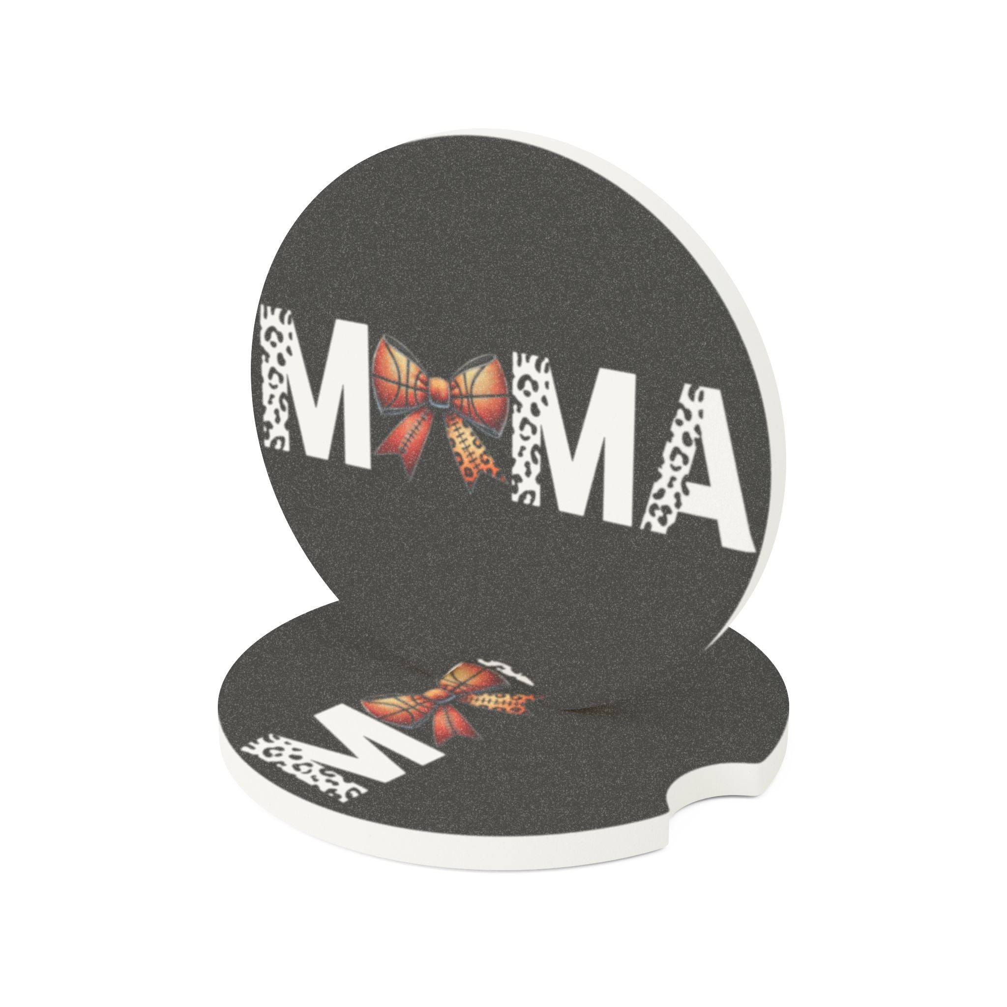 Basketball & Football Mom Coaster