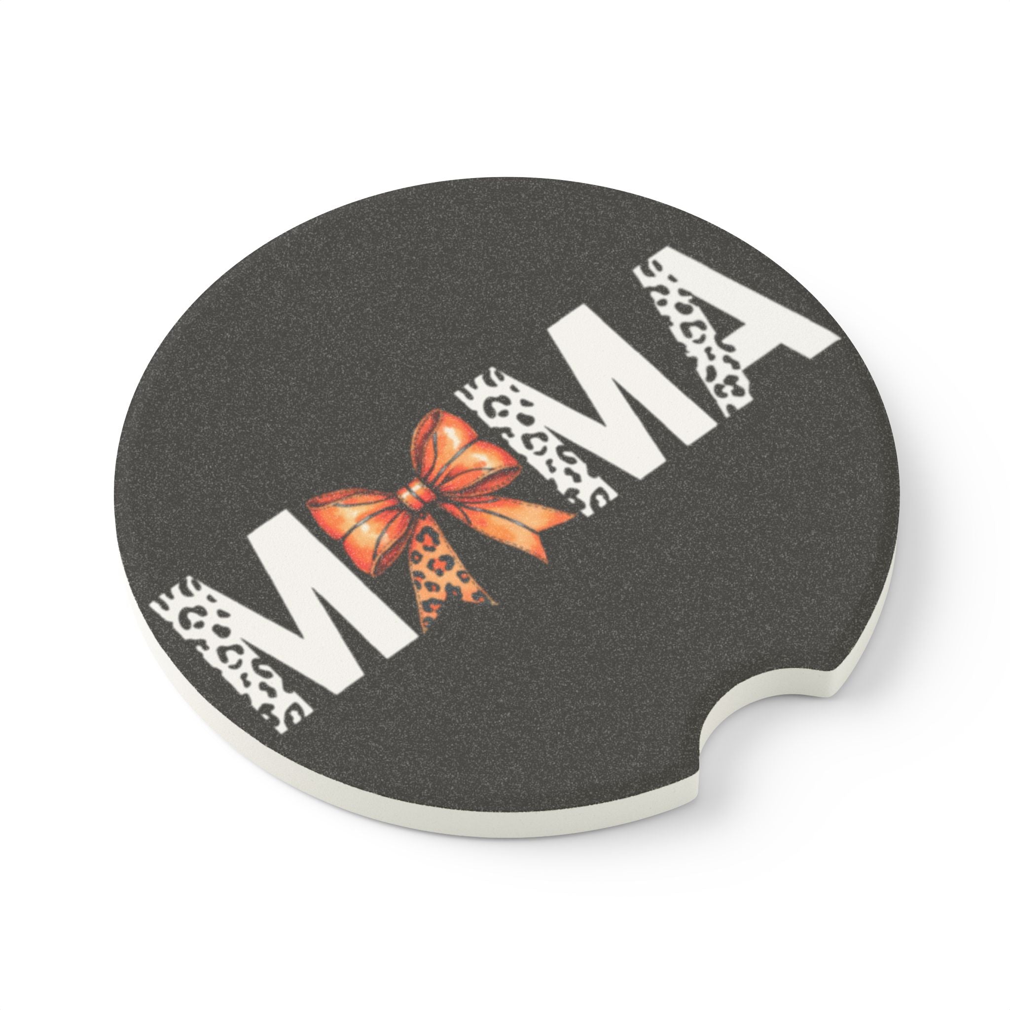 Basketball Mama Bow Car Coaster