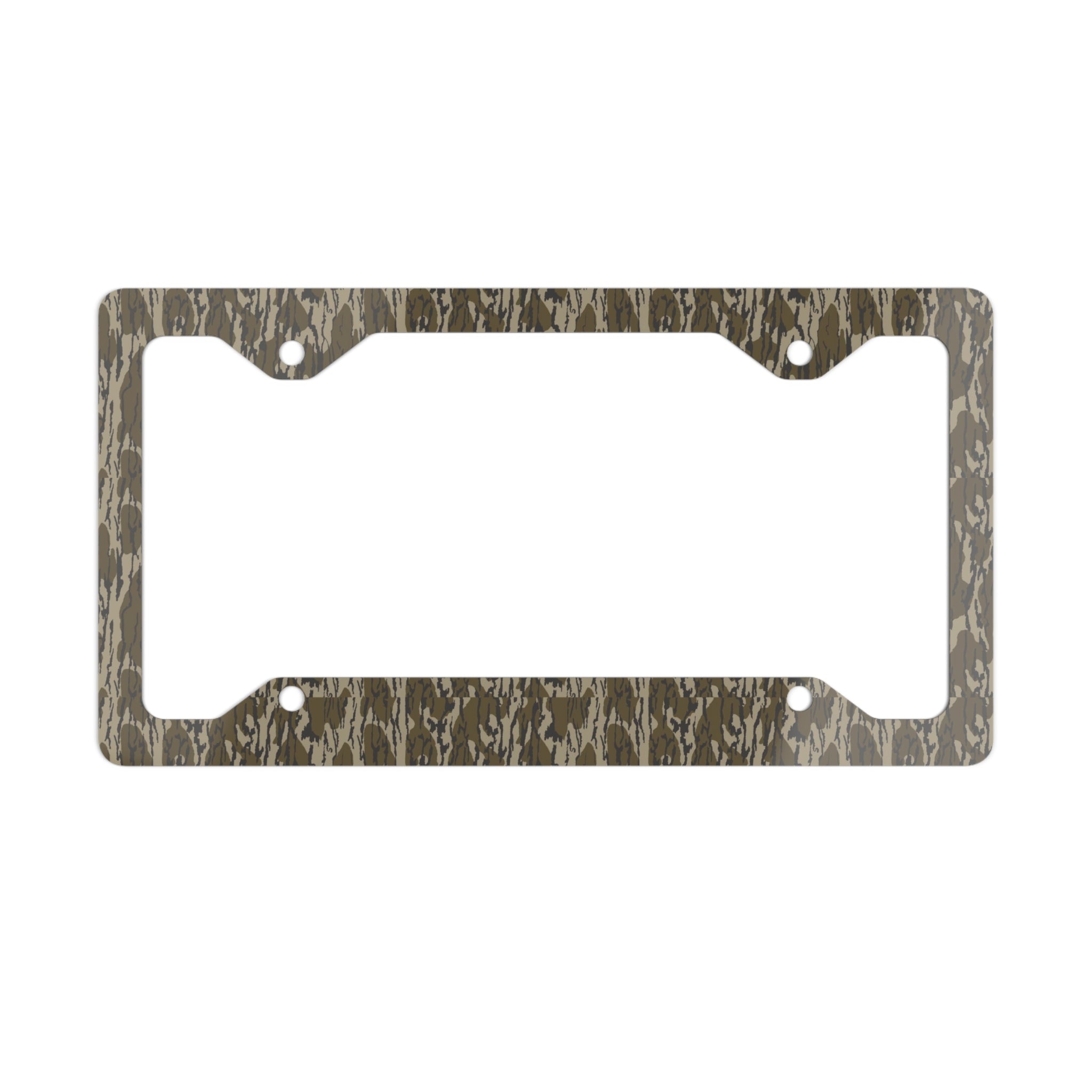 Camouflage Metal License Plate Frame
