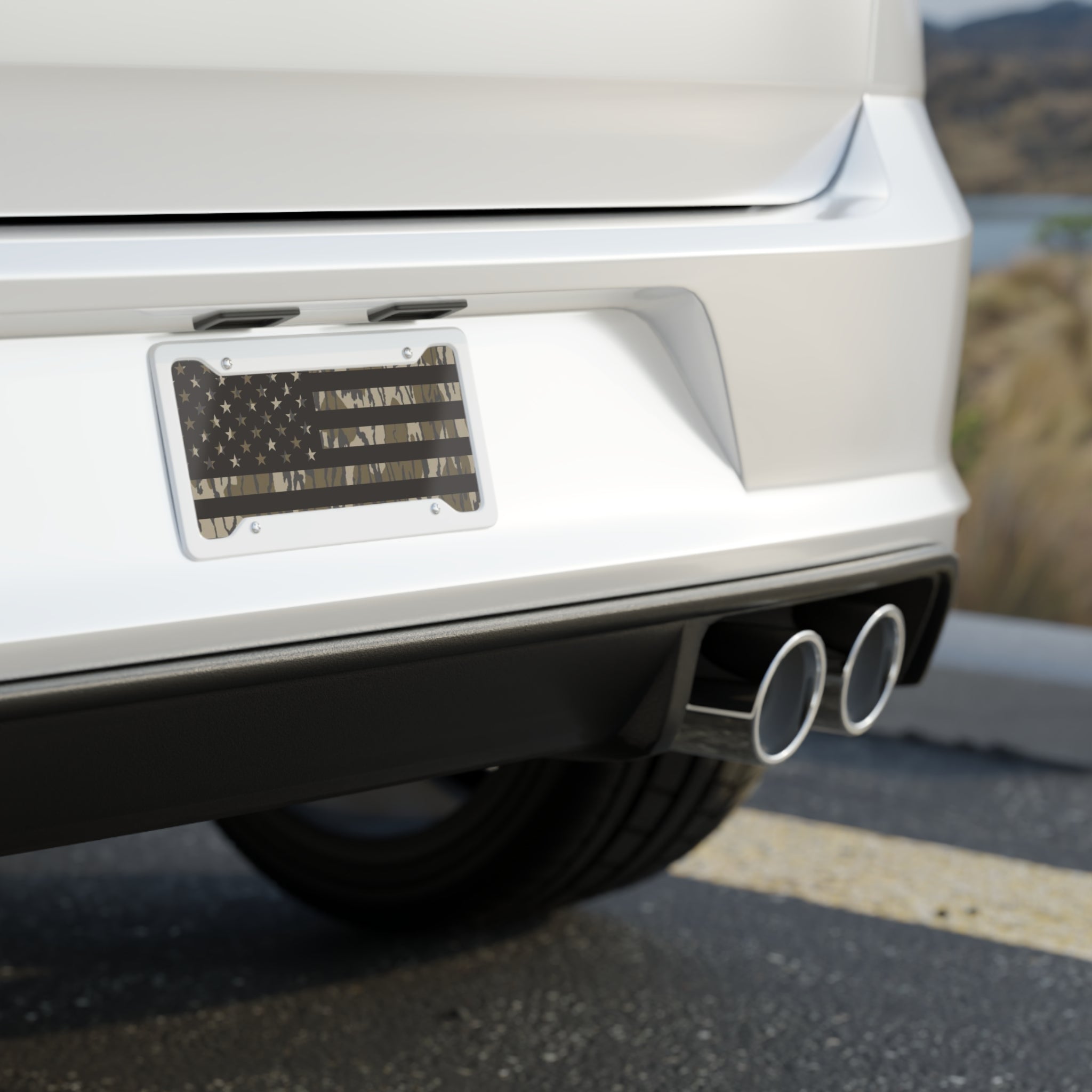 American Flat Car Tag