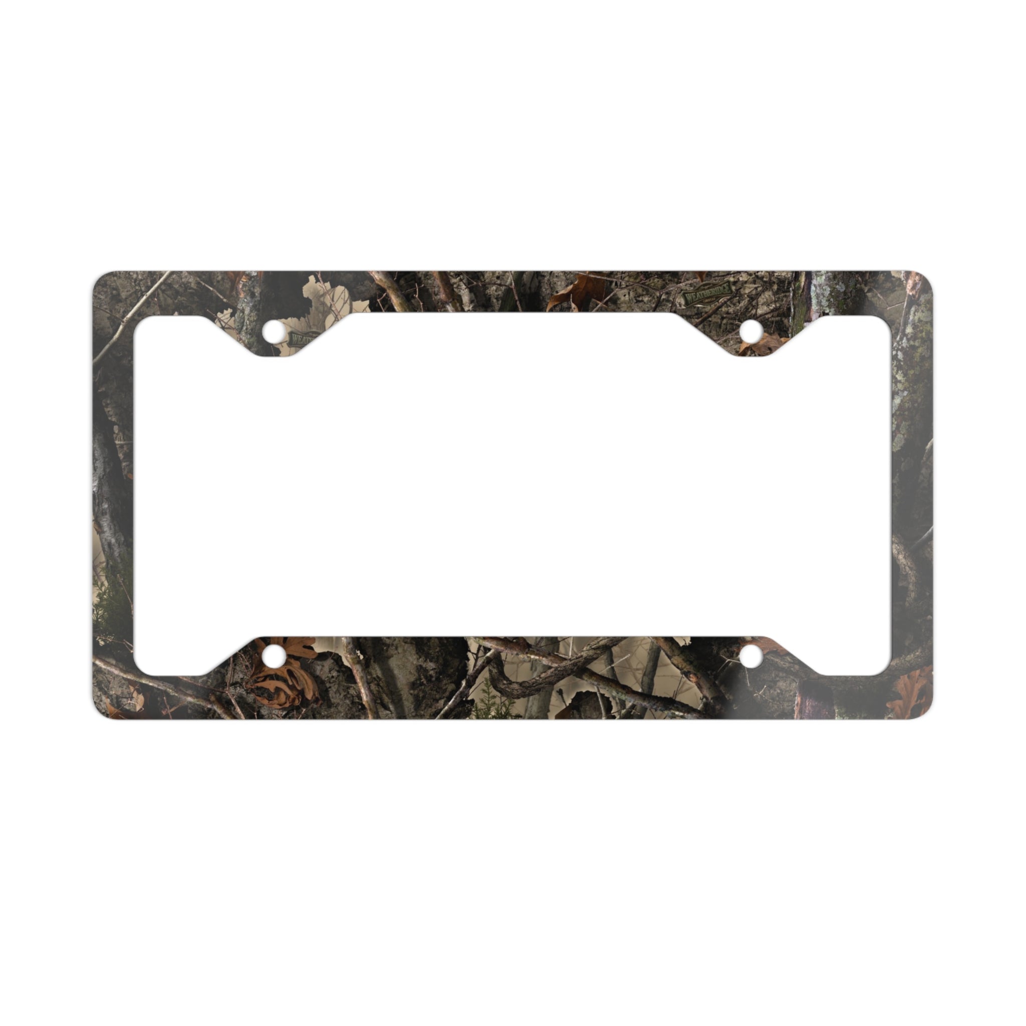 Camo Metal License Plate Frame