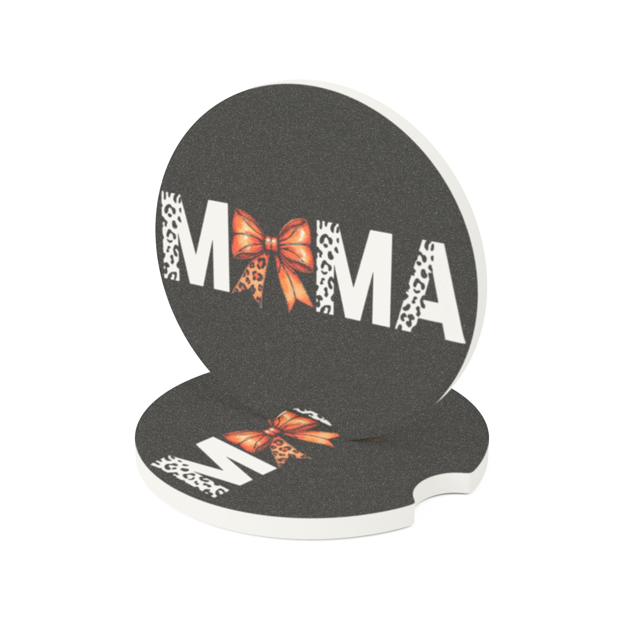 Basketball Mama Bow Car Coaster