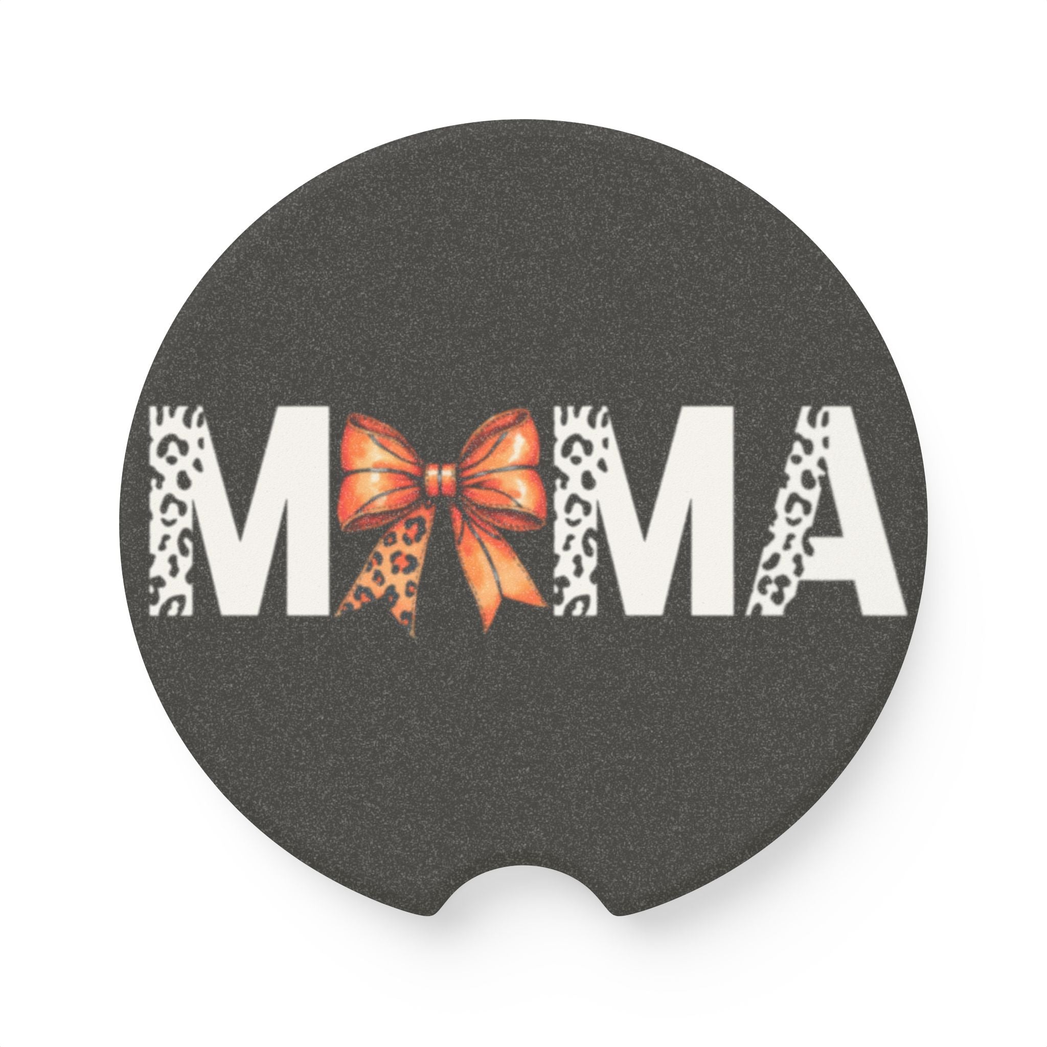 Basketball Mama Bow Car Coaster