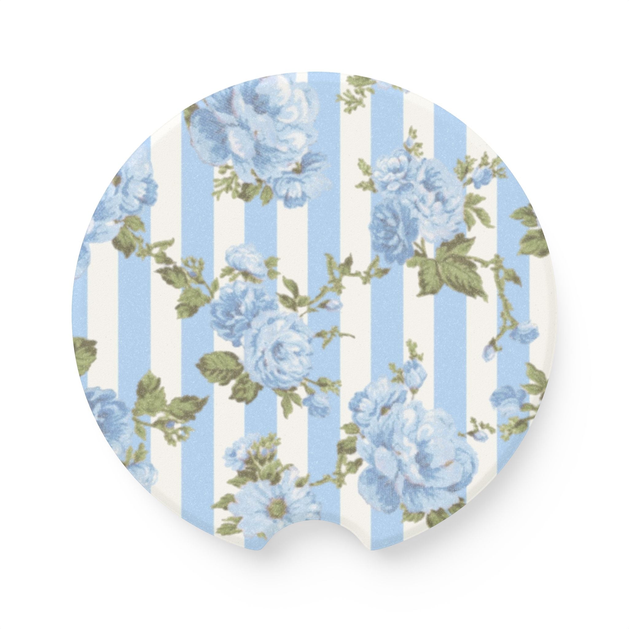 Blue Love Shack Fancy Soapstone Car Coaster