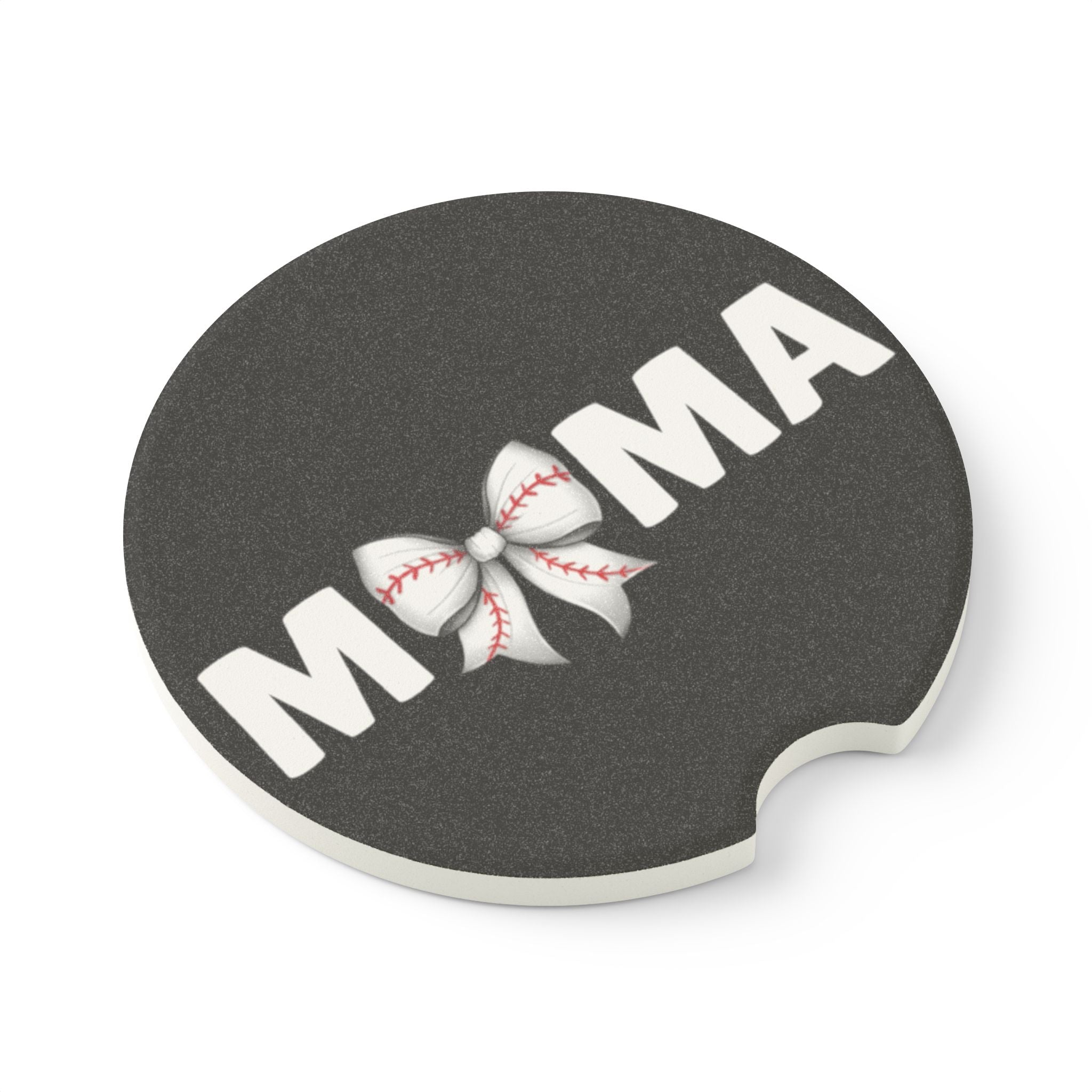 Baseball Mom Soapstone Car Coaster