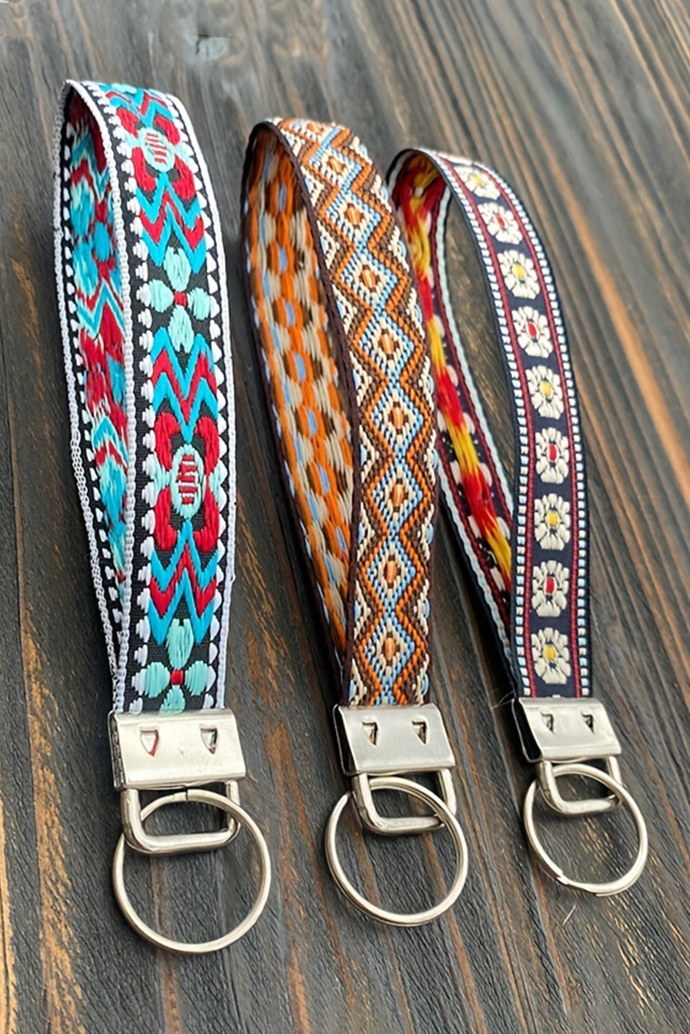 Knitted Wristband Keychain-1
