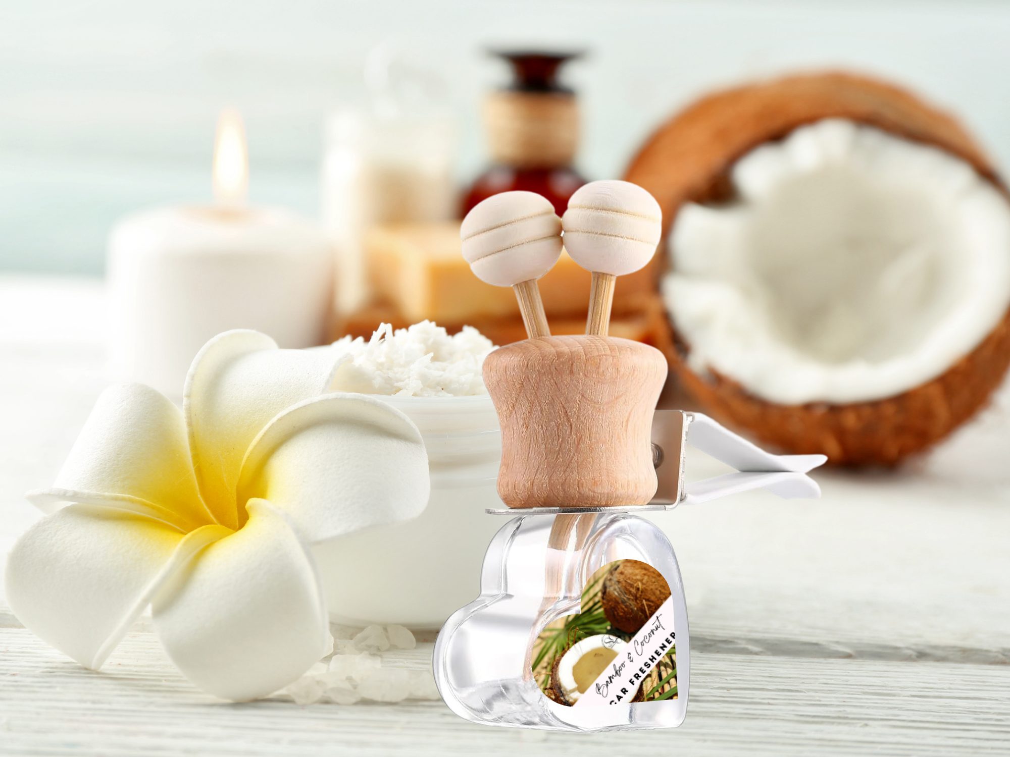 Vent Clip Car Diffuser Collection – Tropical Vacation-Inspired Scents-3