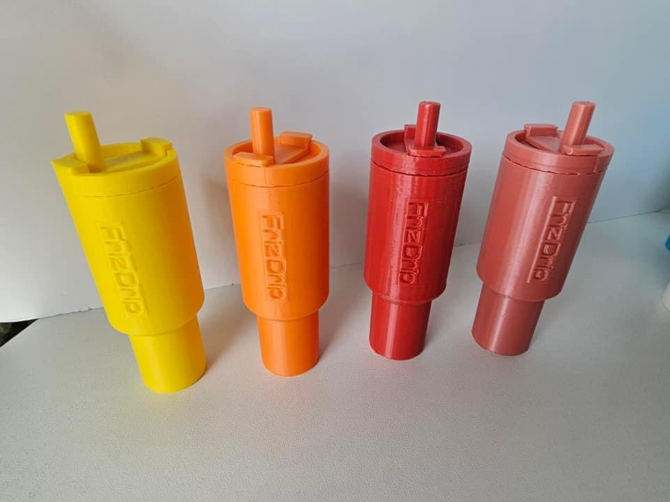 Tumbler Style Lip Balm Holder Keychain-2