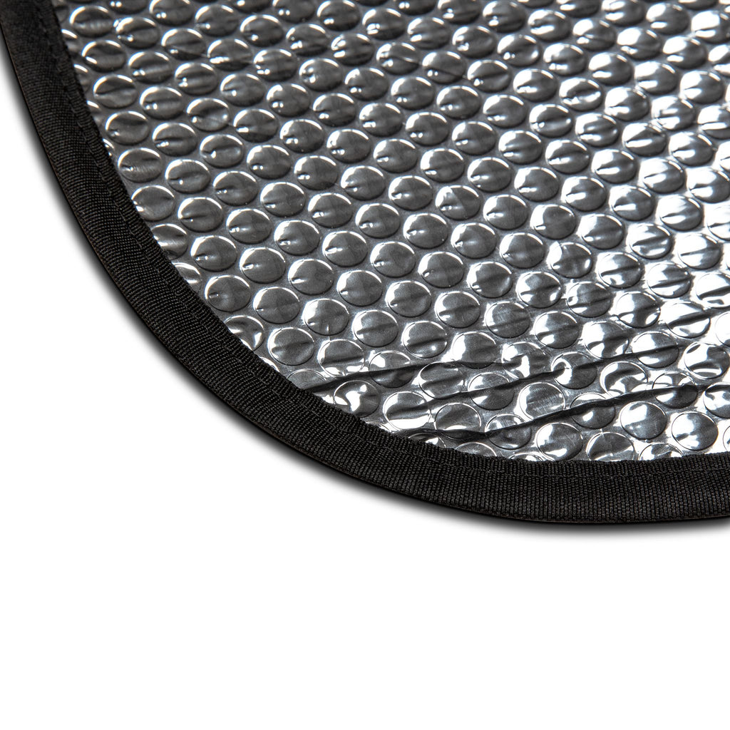 Baddie Blue Checkered Car Sun Shade