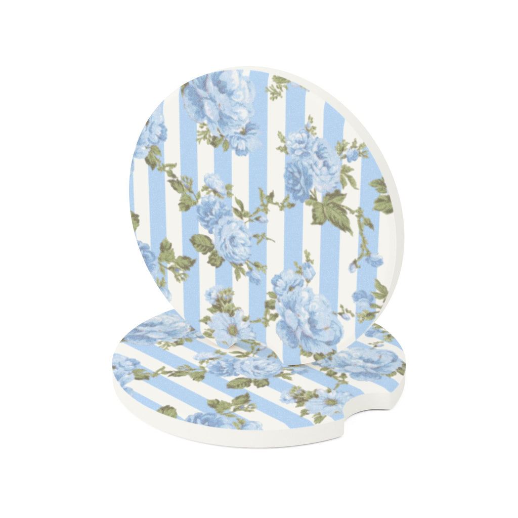 Blue Love Shack Fancy Soapstone Car Coaster
