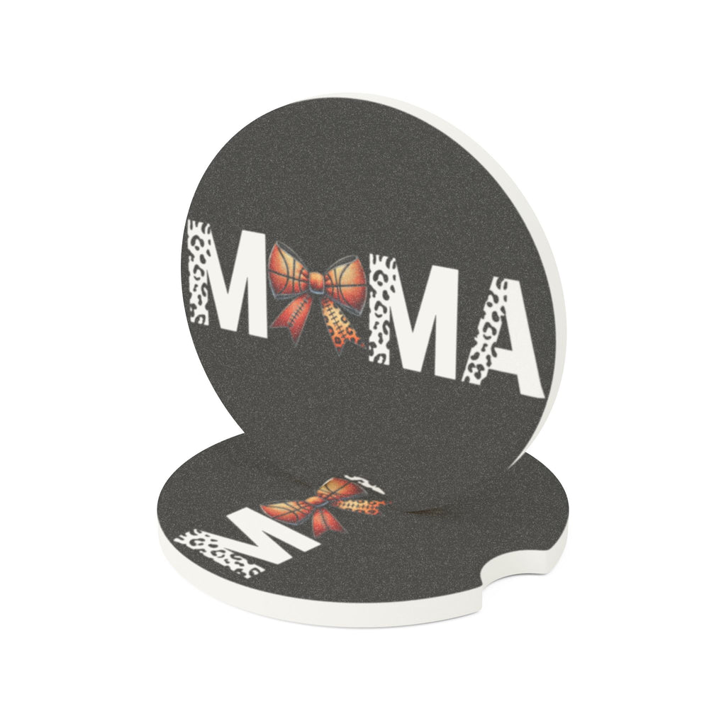 Basketball & Football Mom Coaster