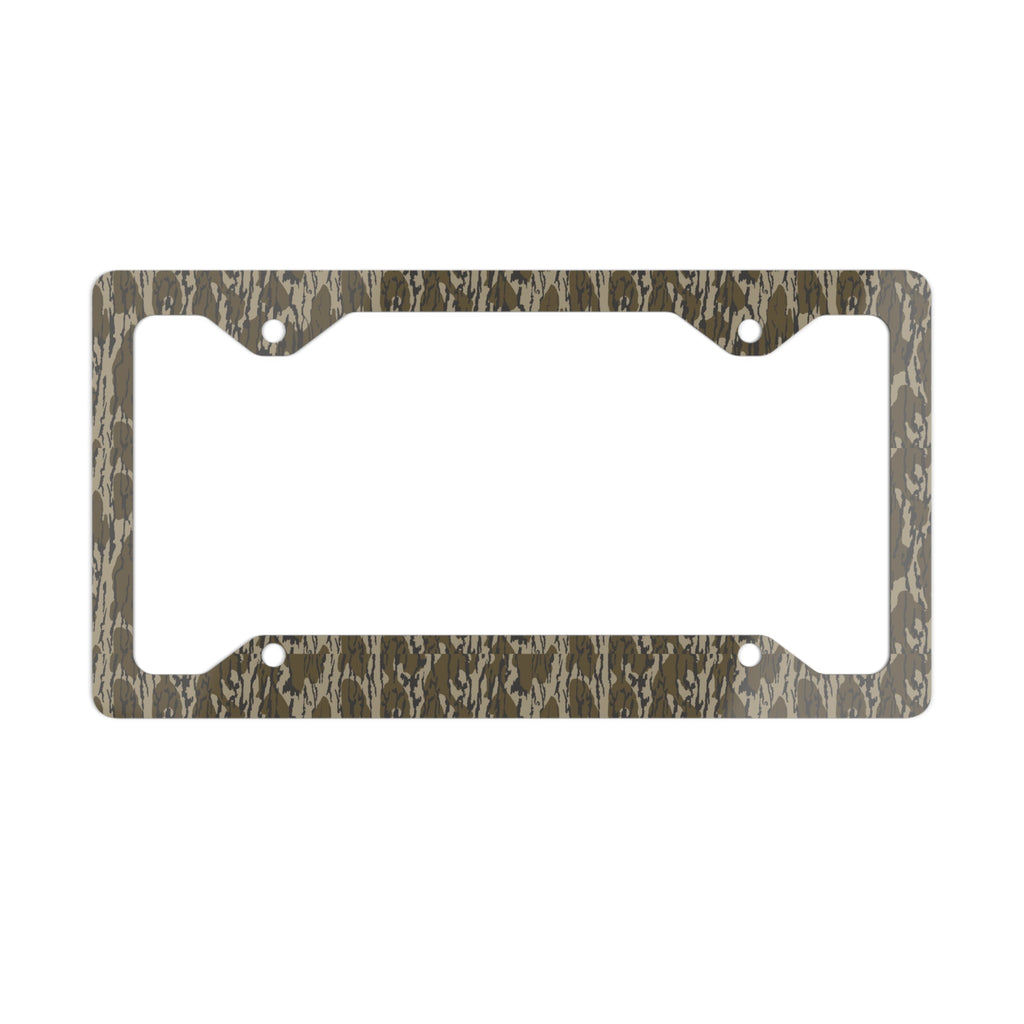 Camouflage Metal License Plate Frame