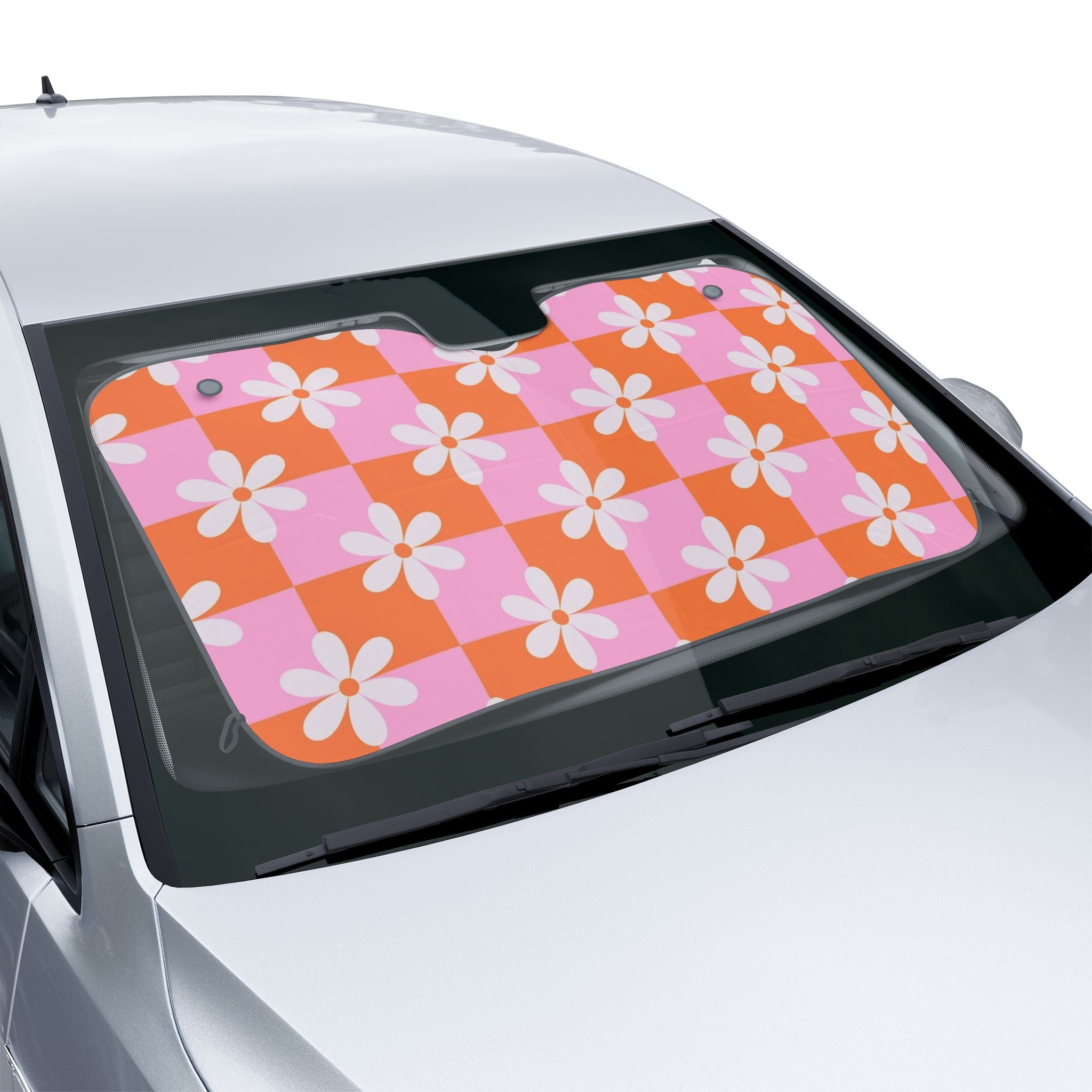 Floral Car Sun Shade