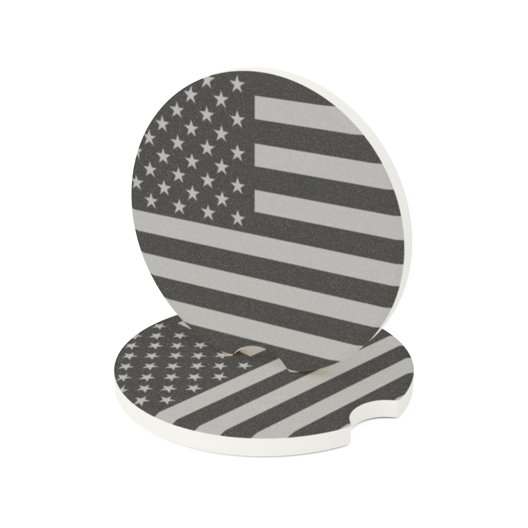 Patriotic Soapstone Car Coaster