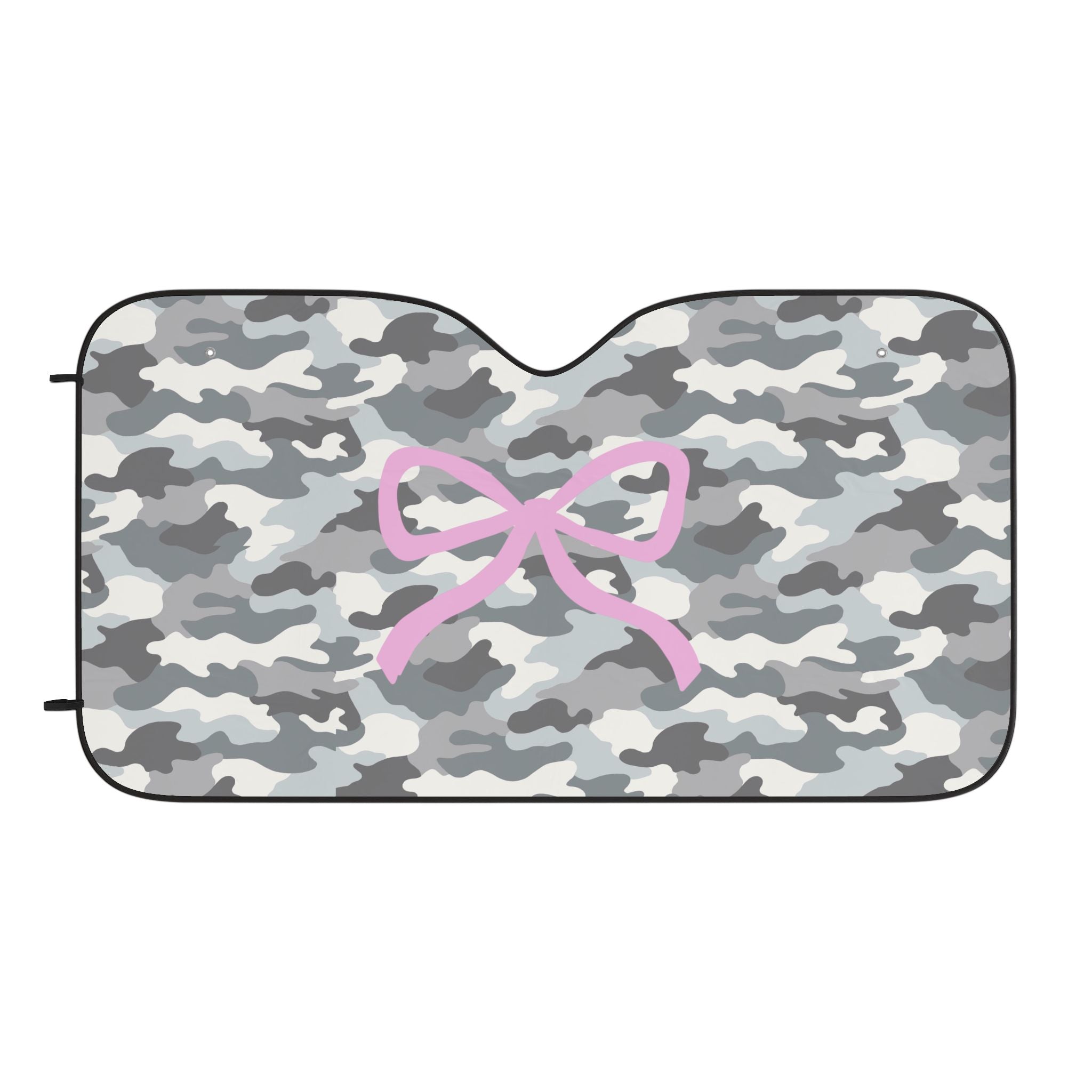 Camo Bow Car Sun Shade