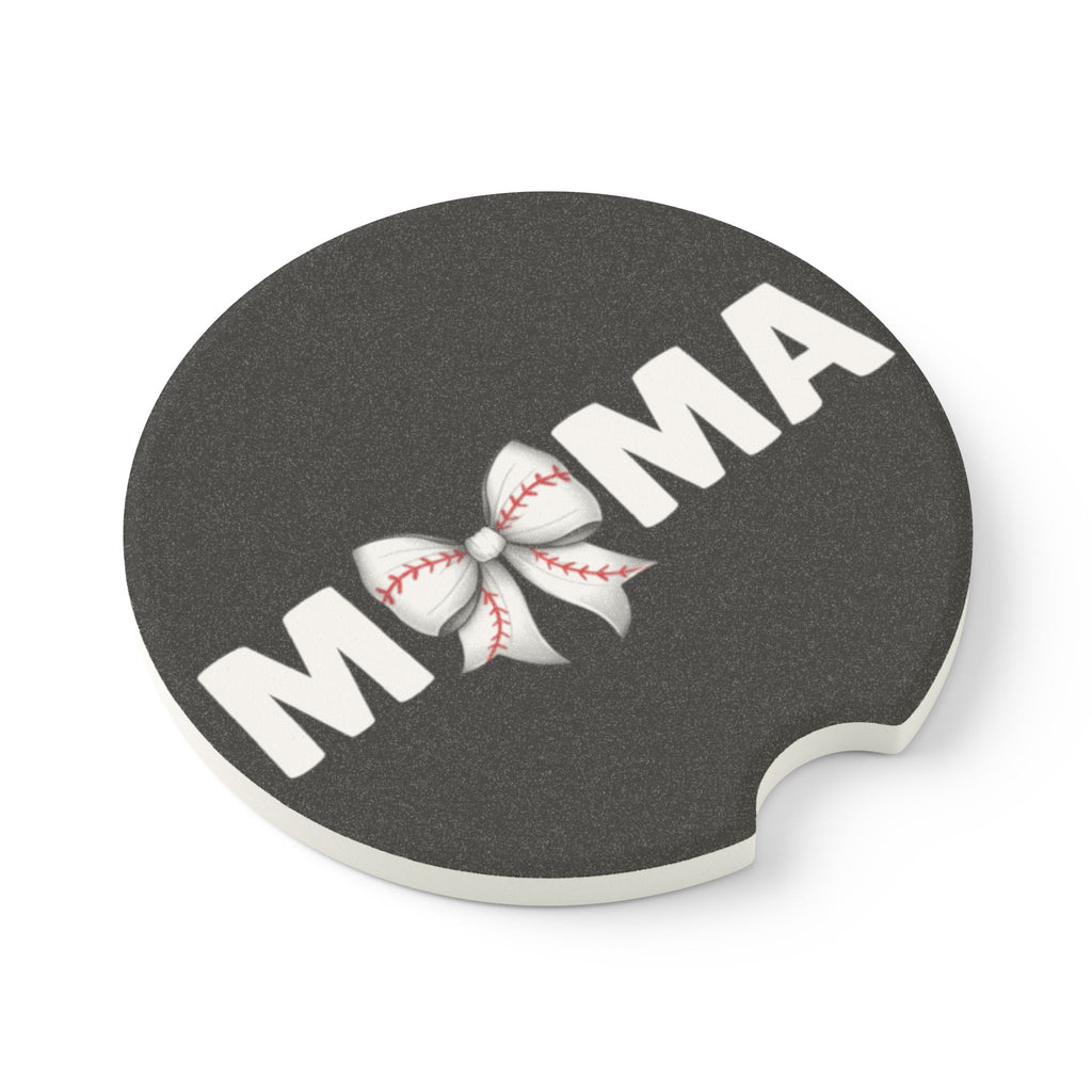 Baseball Mom Soapstone Car Coaster